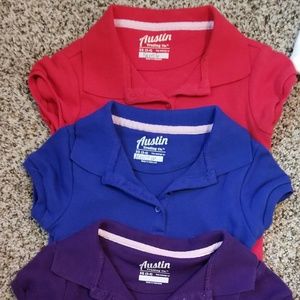 Girls polo shirt bundle